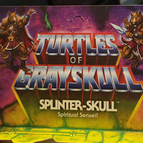 Turtles of Grayskull "Splinter-Skull" Figure - Picture 4 of 4